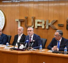 Çalışma ve Sosyal Güvenlik Bakanı Işıkhan, TÜRK-İŞ'i ziyaret etti: