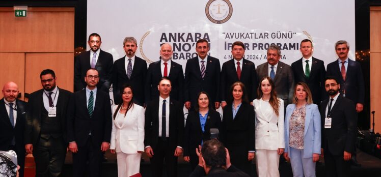Cumhurbaşkanı Yardımcısı Yılmaz, Ankara 2 No'lu Baro'nun iftar programında konuştu:
