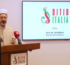 Diyanet İşleri Başkanı Erbaş, İtalya Diyanet İşleri Türk İslam Birliği Genel Kurulu'na katıldı: