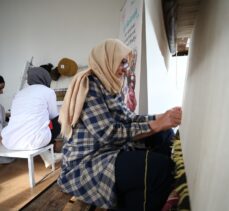 Diyarbakır'da kadınların hünerli elleriyle işlenen halılar Japonya'ya gönderiliyor