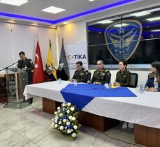 Ekvador'da, TİKA ve Emniyet Genel Müdürlüğünce “Uluslararası Polis Eğitimi” verildi