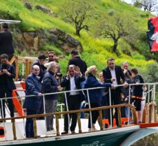 Galatasaraylı yöneticiler, Halfeti'yi gezdi