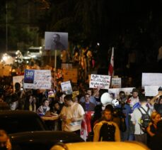 Gürcistan'da “yabancı etkinin şeffaflığı” konulu yasa tasarısı karşıtı gösteriler devam etti