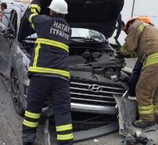 Hatay'da zincirleme trafik kazasında 7 kişi yaralandı
