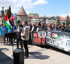 İsrail saldırılarında hayatını kaybedenler için Erzurum ve Erzincan'da gıyabi cenaze namazı