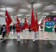İstanbul Havalimanı'nda 23 Nisan coşkusu