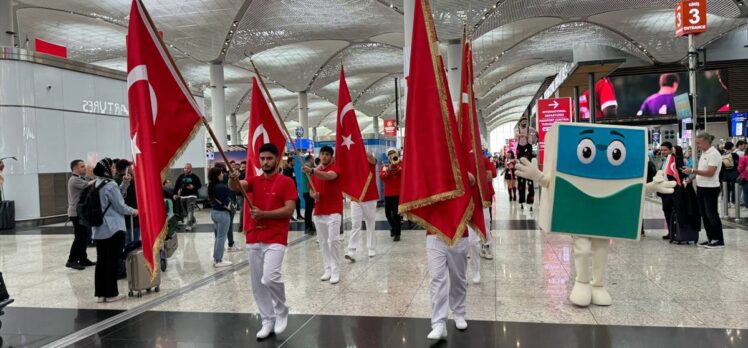 İstanbul Havalimanı'nda 23 Nisan coşkusu