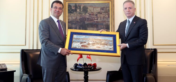 İstanbul Valisi Gül, İBB Başkanı İmamoğlu'nu ziyaret etti: