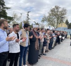 Konya ve Karaman'da “Kudüs ve Gazze için gıyabi cenaze namazı ve bayramlaşma” töreni