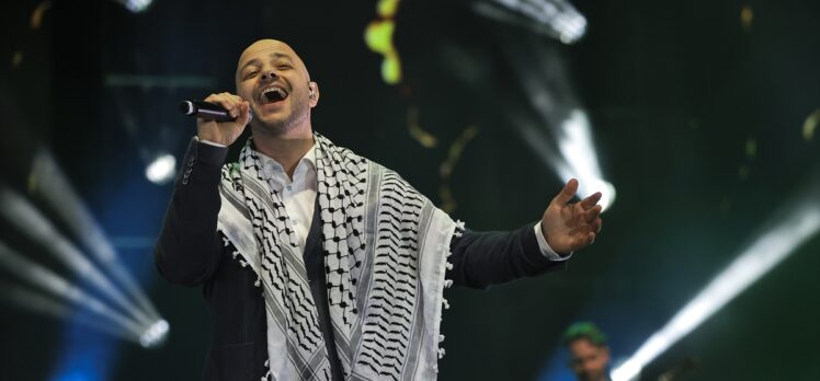 Lübnan asıllı İsveçli şarkıcı Maher Zain, Bosna Hersek'te konser verdi