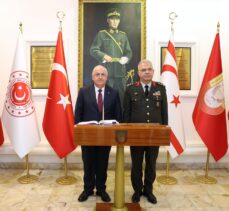 Milli Savunma Bakanı Güler, Kıbrıs Türk Barış Kuvvetleri Komutanlığı'nda denetlemede bulundu