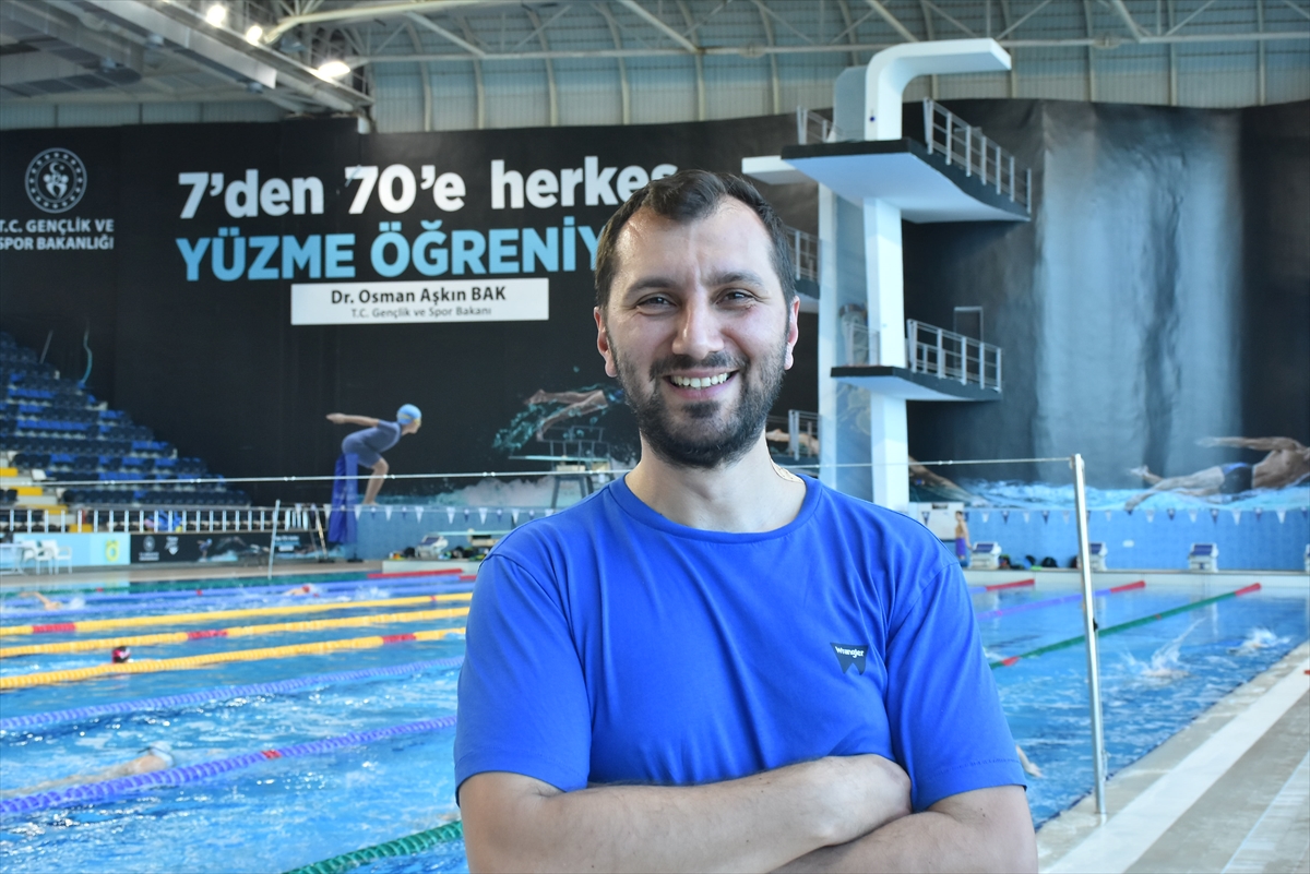 Milli yüzücü Kırhan Yılmaz, yeni rekorlar peşinde