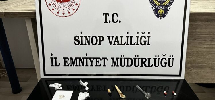 Sinop'ta uyuşturucu operasyonunda 4 kişi gözaltına alındı