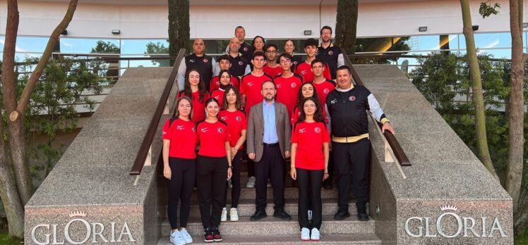 Spor Hizmetleri Genel Müdürü Çakır’dan milli okçuların Antalya kampına ziyaret
