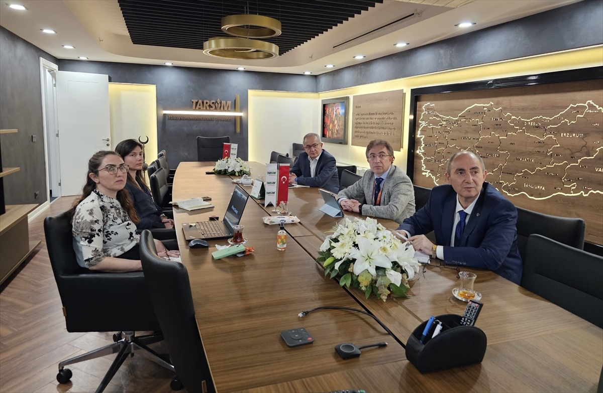 TARSİM Heyeti, Özbekistan heyetiyle çevrim içi toplantılarda bir araya geldi