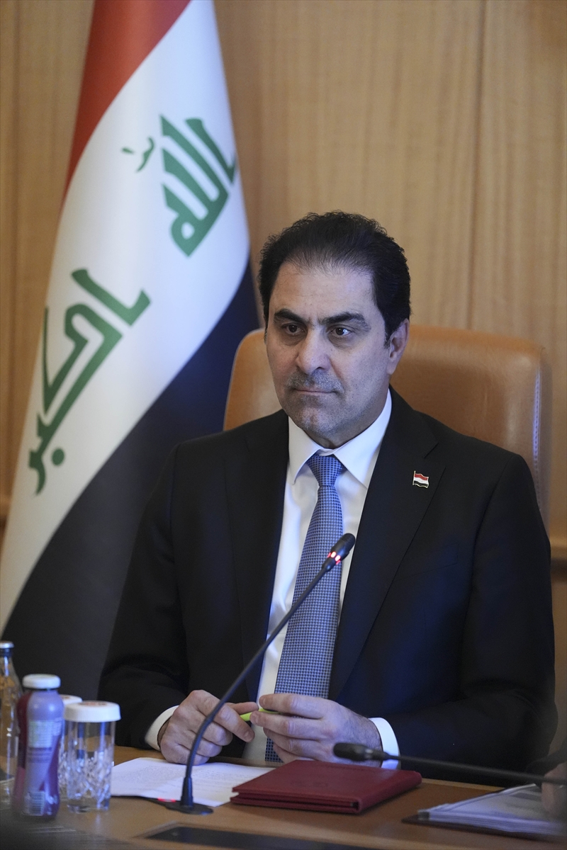 TBMM Başkanı Kurtulmuş, Irak Temsilciler Meclisi Başkanvekili Mendelavi ile görüştü: