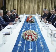TBMM Başkanvekili Bozdağ, Irak Temsilciler Meclisi Başkanvekili Mendelavi ile görüştü: