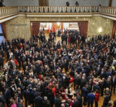 Cumhurbaşkanı Erdoğan, TBMM'deki 23 Nisan resepsiyonuna katıldı