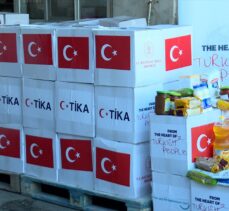 TİKA'dan Azerbaycan'daki ihtiyaç sahibi ailelere ramazan yardımı