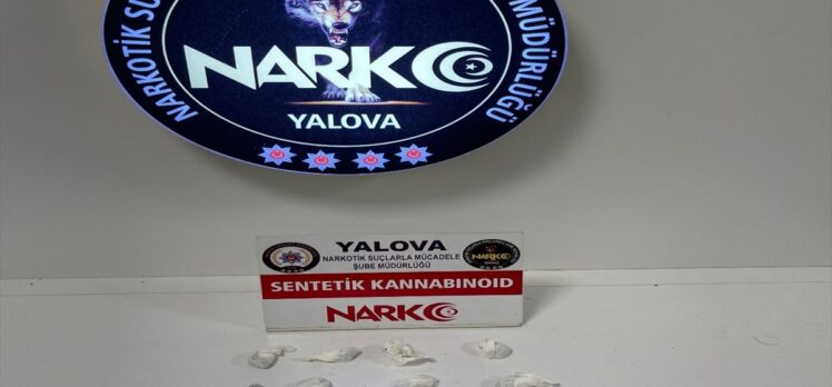 Yalova'da düzenlenen uyuşturucu operasyonlarında 3 kişi tutuklandı