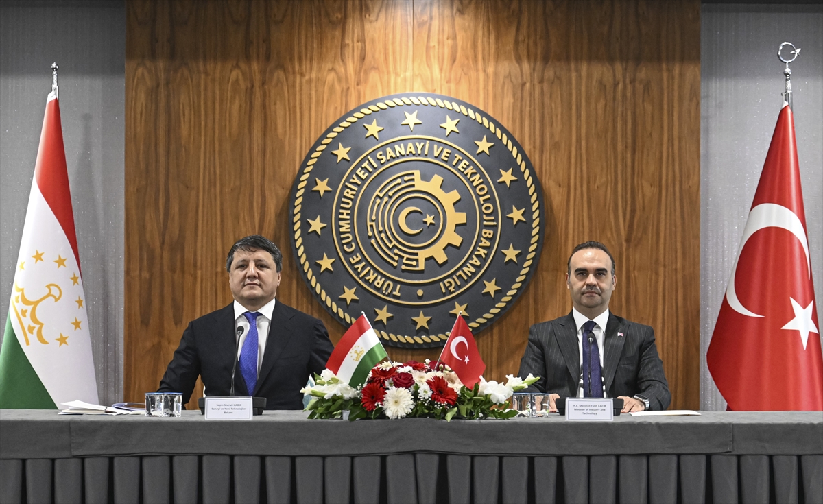 Bakan Kacır, “Türkiye-Tacikistan KEK 12. Dönem Toplantısı”nda konuştu:
