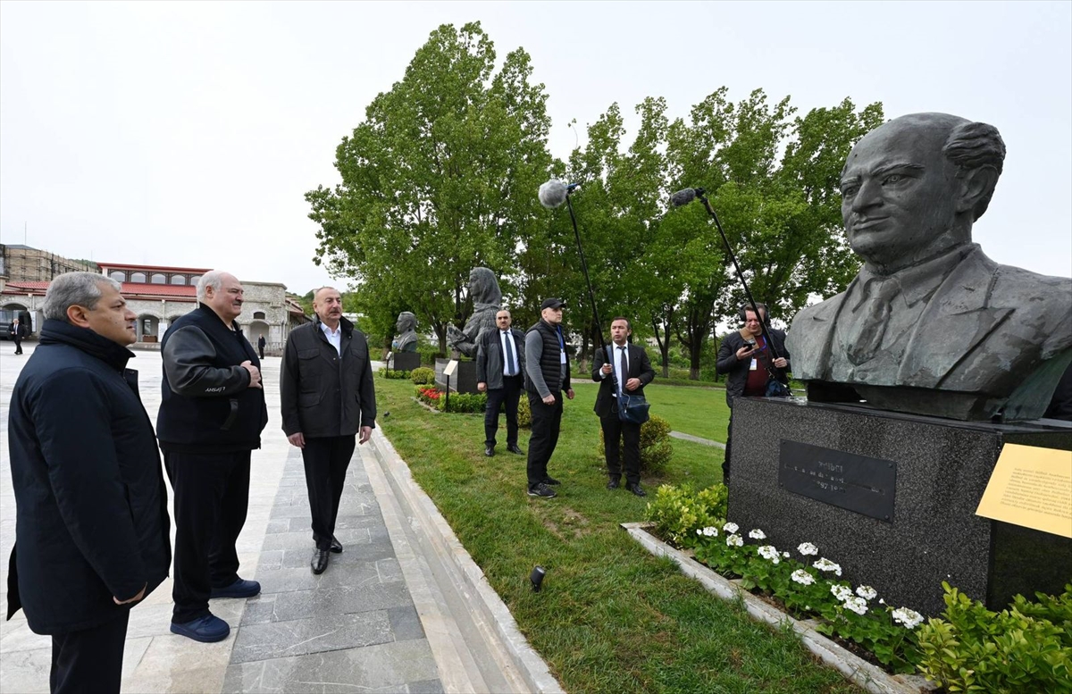 Belarus Cumhurbaşkanı Lukaşenko, Azerbaycan'da Fuzuli ve Şuşa'yı ziyaret etti