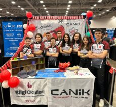 CANiK'ten genç Türk robot tasarımcılarına dünya şampiyonasında destek
