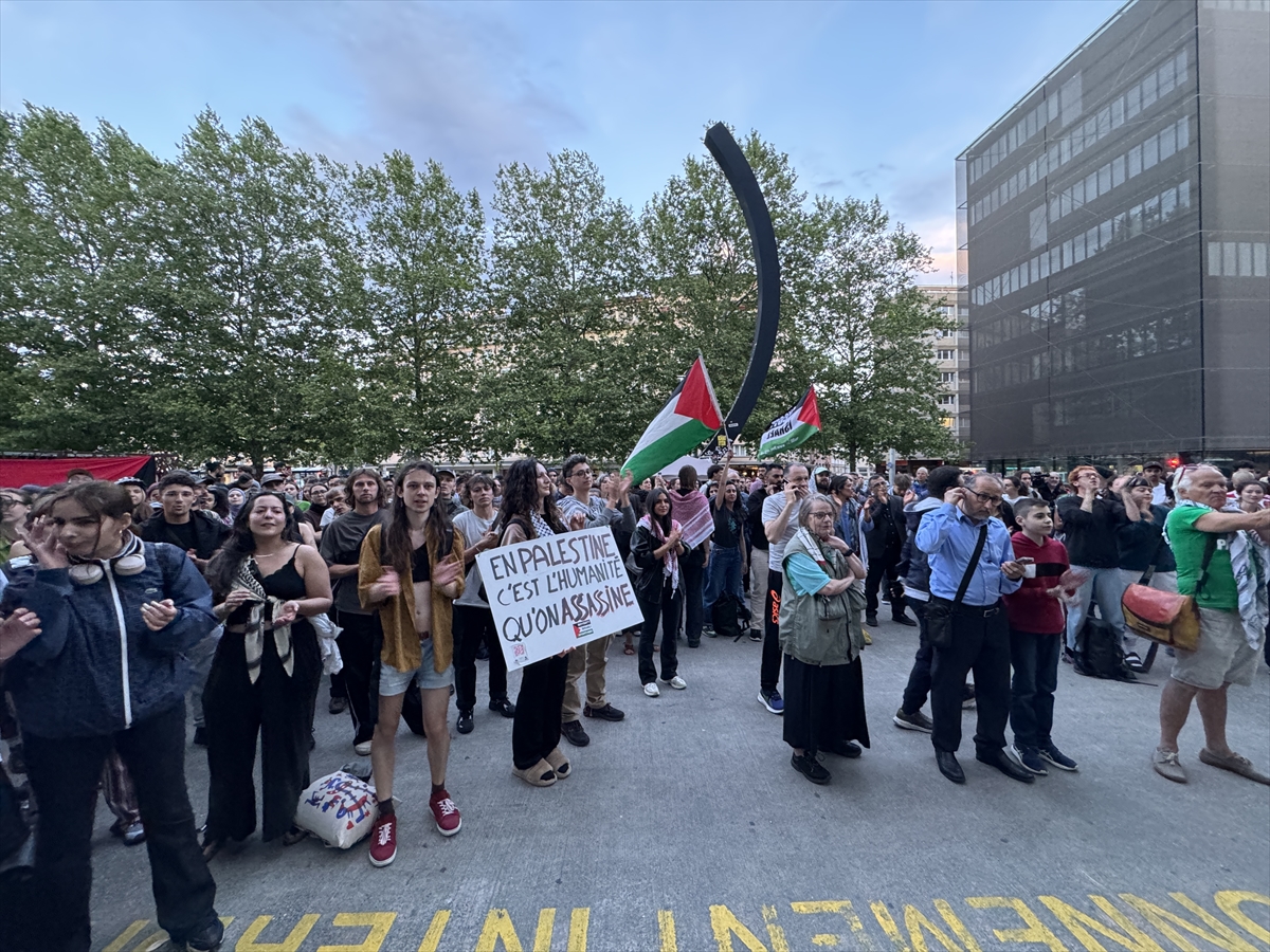 Cenevre Üniversitesi öğrencileri rektörlüğün uyarısına rağmen Filistin'e desteğini sürdürüyor