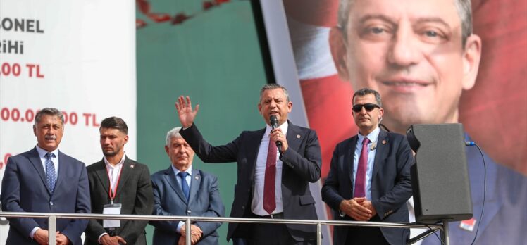 CHP Genel Başkanı Özel, Uşak'ta konuştu: