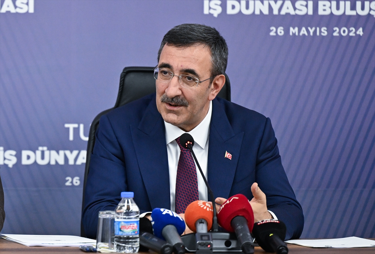 Cumhurbaşkanı Yardımcısı Yılmaz, Tunceli'de “İş Dünyası Toplantısı”nda konuştu: