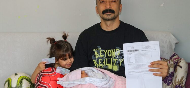 Diyarbakırlı çift yeni doğan kızlarına milli voleybolcu “Vargas”ın ismini verdi