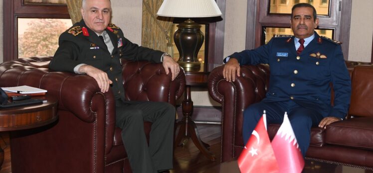 Genelkurmay Başkanı Orgeneral Gürak, Katarlı mevkidaşı Korgeneral Al-Nabet ile görüştü