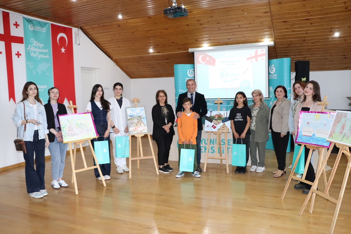 Gürcistan'da “Türkiye Gürcistan Dostluğu” temalı resim yarışması yapıldı