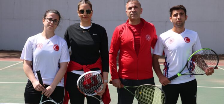 Hatay'da İller Arası 2. Kort Tenis Turnuvası başladı