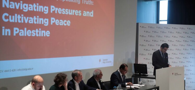 İstanbul Bilgi Üniversitesi'nde “Filistin'de barış” paneli