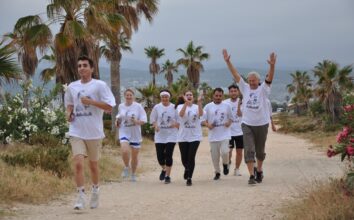 Mersin'de “Gençlik Koşusu” düzenledi