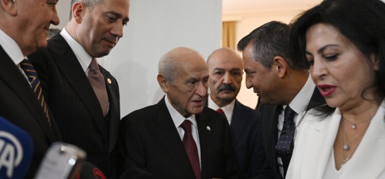 CHP Genel Başkanı Özel, MHP Genel Başkanı Bahçeli'yi ziyaret etti