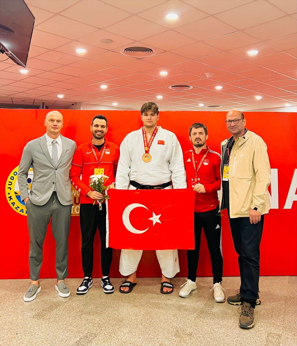 Milli judocu İbrahim Tataroğlu, Kazakistan Grand Slam'da bronz madalya kazandı