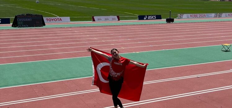 Özel sporcu Fatma Damla Altın, dünya 3'üncüsü oldu