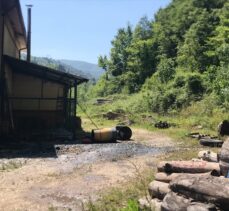 Sakarya'da boya varilinin patlaması sonucu 3 orman işçisi yaralandı