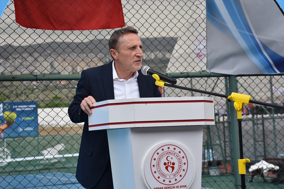 Şırnak'ta 3. Uluslararası Cudi Cup Tenis Turnuvası sona erdi