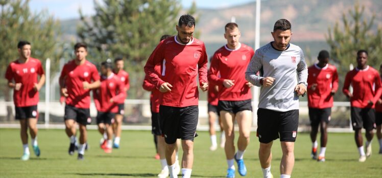 Sivasspor, Başakşehir maçının hazırlıklarına başladı