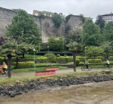 Trabzon'da “11. Yeşilay Bisiklet Turu” düzenlendi