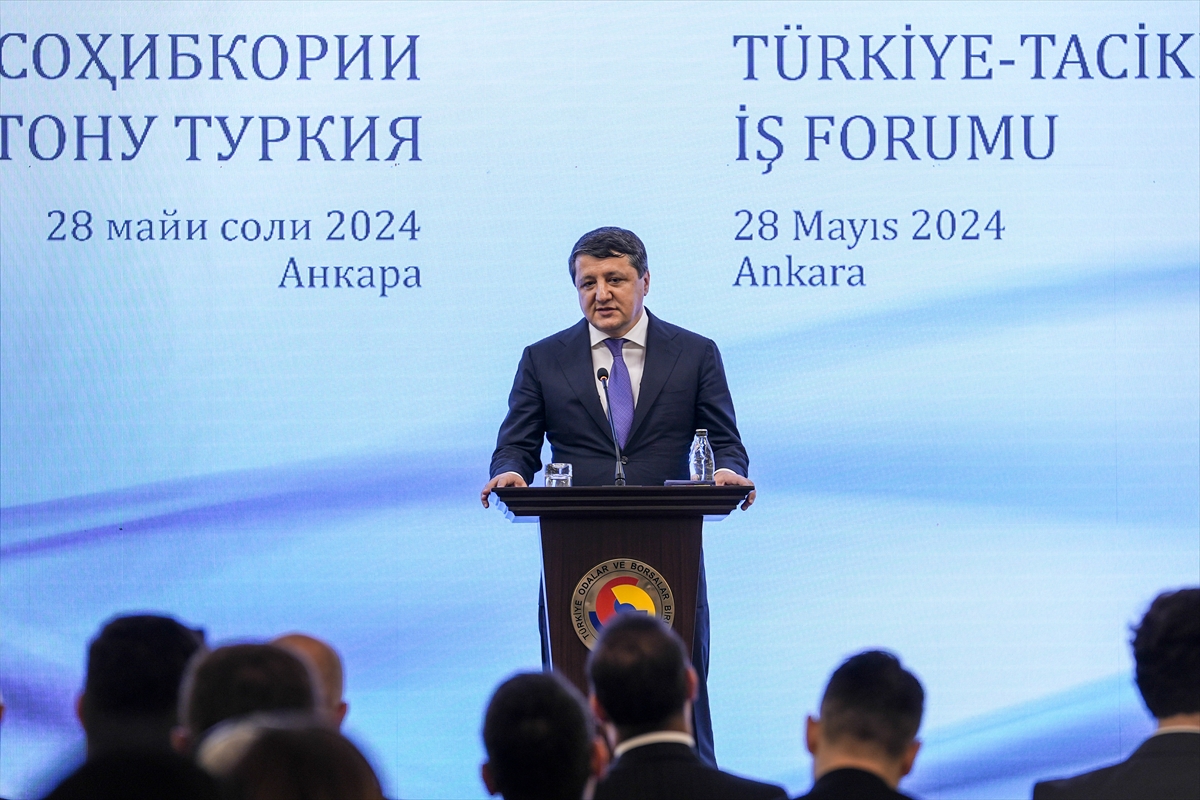 Türkiye-Tacikistan İş Forumu Ankara'da düzenlendi
