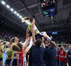 Voleybol CEV Şampiyonlar Ligi Süper Finalleri'nin ödül töreni yapıldı