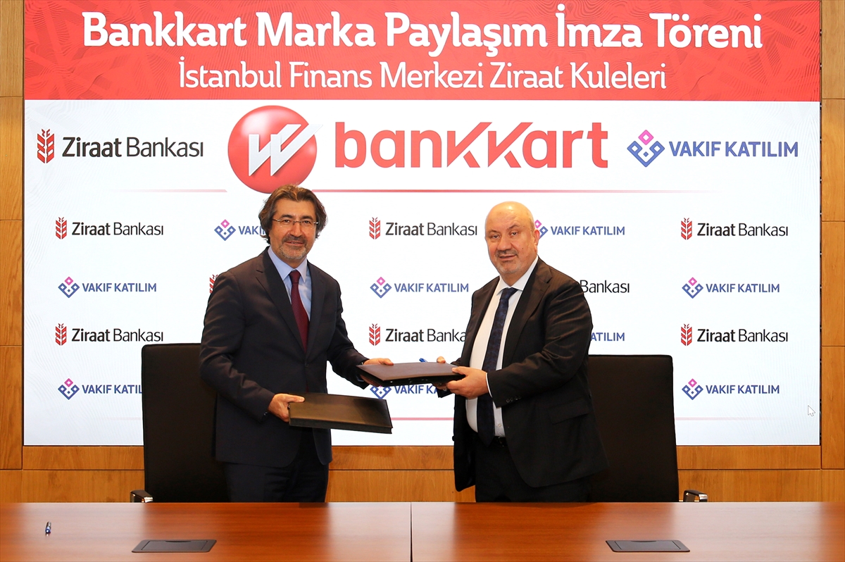 Ziraat Bankası ve Vakıf Katılım'dan Bankkart marka işbirliği anlaşması