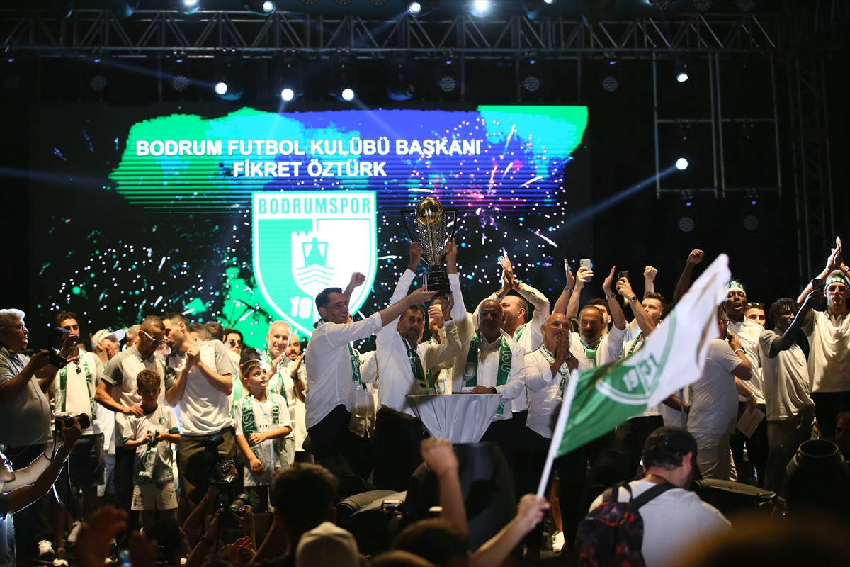 Bodrum'da “Goca Bodrum'un Zafer Gecesi” şampiyonluk kutlama etkinliği düzenlendi