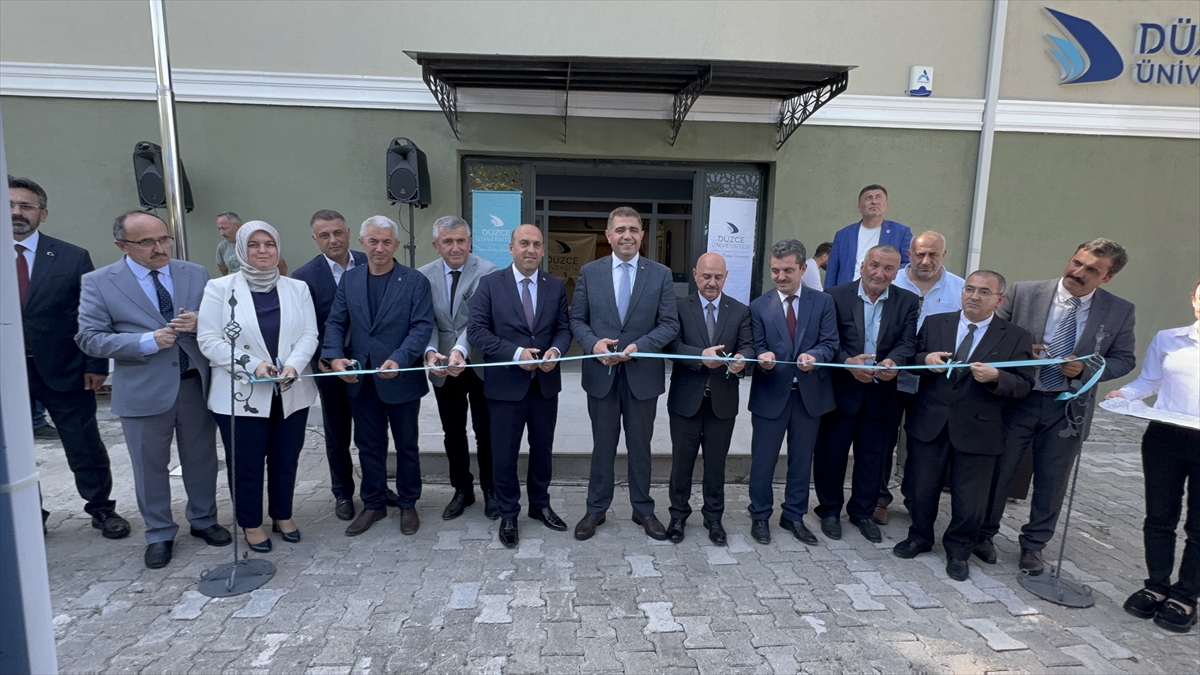 Düzce Üniversitesi Fındık Uygulama ve Araştırma Merkezi, Akçakoca'da açıldı