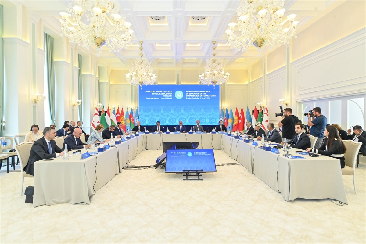 Şuşa'da Türk Devletleri Teşkilatı Eğitimden Sorumlu Bakanlar 8. Toplantısı yapıldı